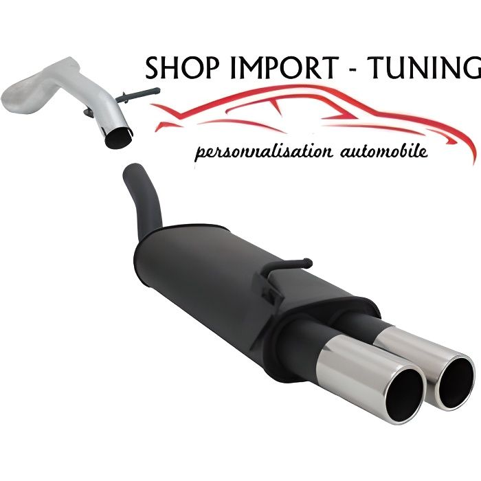 SILENCIEUX ÉCHAPPEMENT AUDI A3 8L / GOLF 4 / NEW BEETLE / SEAT LEON 1M
