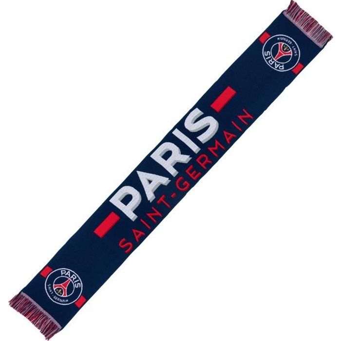 Echarpe PSG - Collection officielle PARIS SAINT GERMAIN - Taille 140 cm