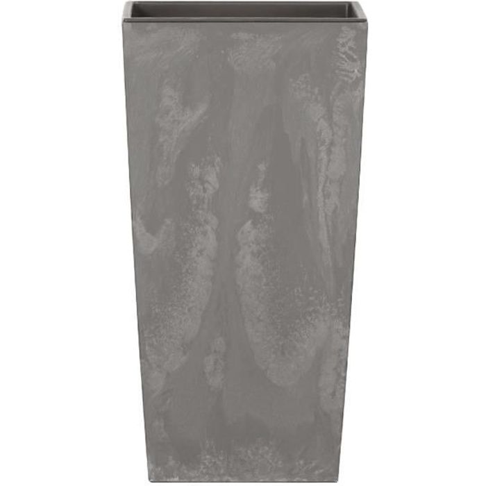 Prosperplast Pot de fleurs 16,3L design Marengo Urbi Square Effet