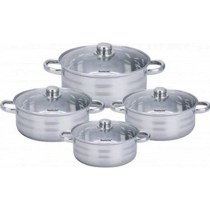 Lot de faitout -Traiteur- Acier inoxydable Royalty Line - Taille de faitout: RL-SP7