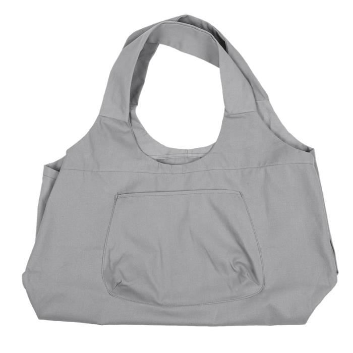 Sac de Tapis de Yoga Facile une Transporter, Sac de Transport pour Tapis de Yoga avec Grande Poche LatéRale, Support de Tapis de