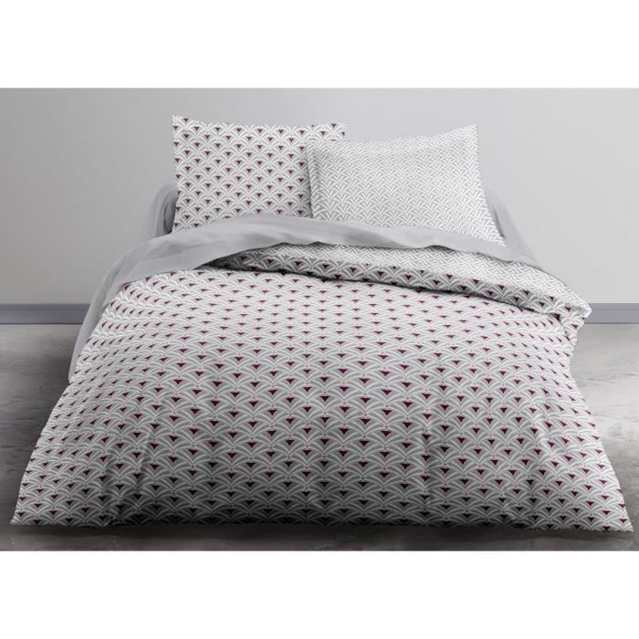 TODAY Parure de couette Microfibre CRAZY STRATA 220x240