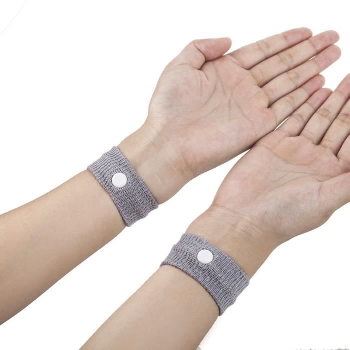 TRIXES Acupressure Bande de Voyage pour Maladie Nausée Maux de Tête