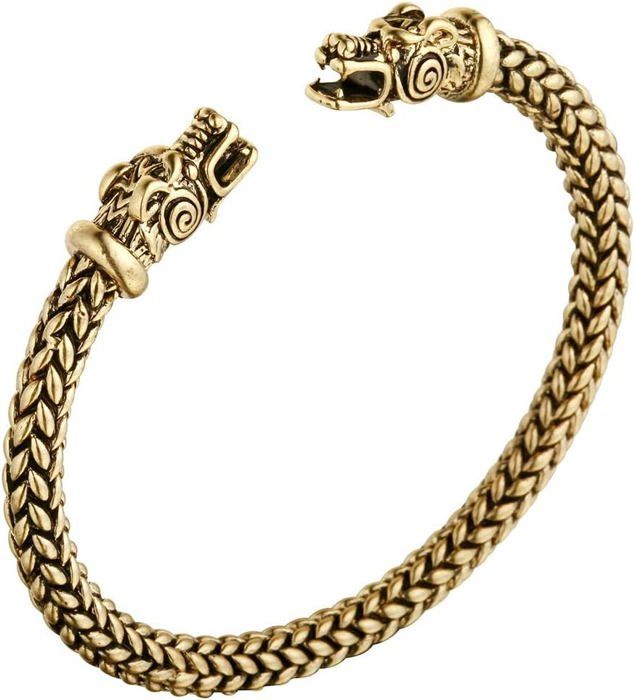 Bracelet Jonc Homme Torque Viking En Acier | Bijouterie MBH