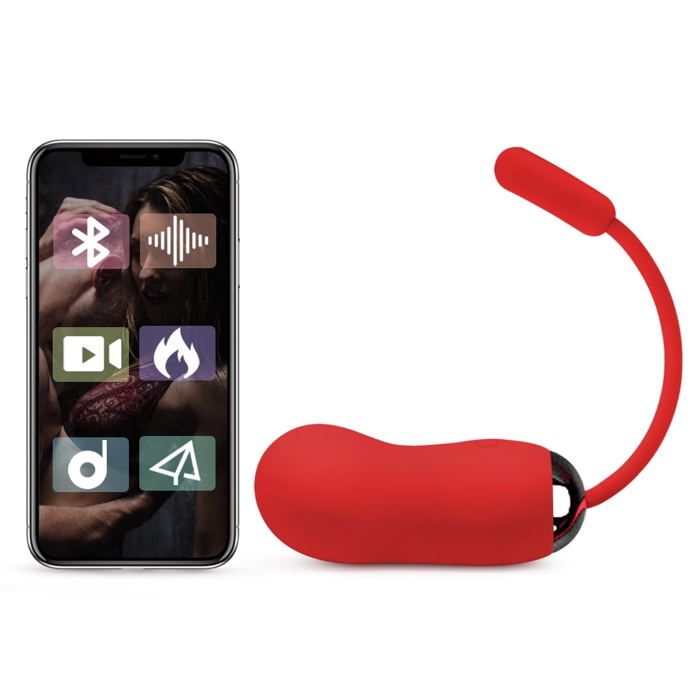 Vibromasseur Bluetooth Sans Fil Contrôle Par App - Silicone Médical, CE, Pour Femmes
