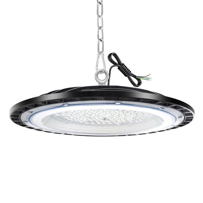 LED High Bay lumière 100W Projecteur LED Intérieur Blanc Froid IP65 Étanche Eclairage Atelier Led Industriel