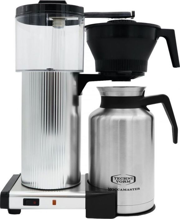 Cafetière filtre - Moccamaster - CDT Grand 2024 - Thermos - Gris - Café moulu