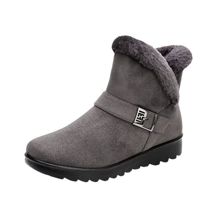 VITATA Bottines Courtes Femme Hiver – Bottes Fourrées
