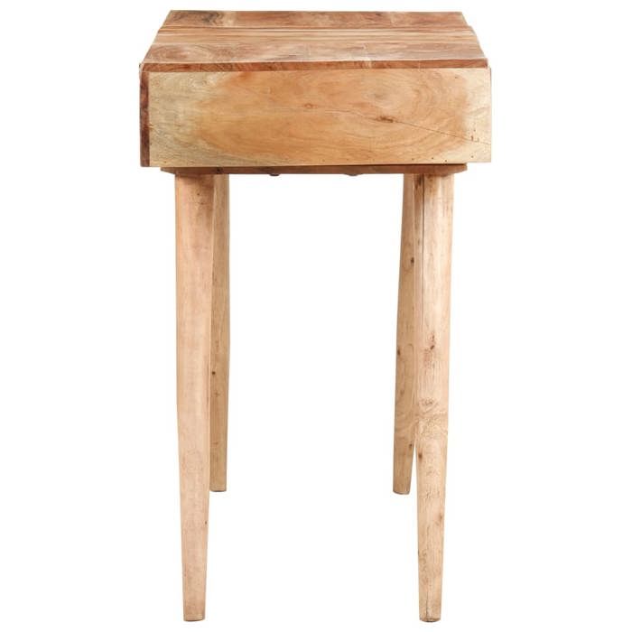 Black Week Coiffeuse pour Femmes - BURKE - avec miroir - 112x45x76 cm - Bois dacacia massif CC23
