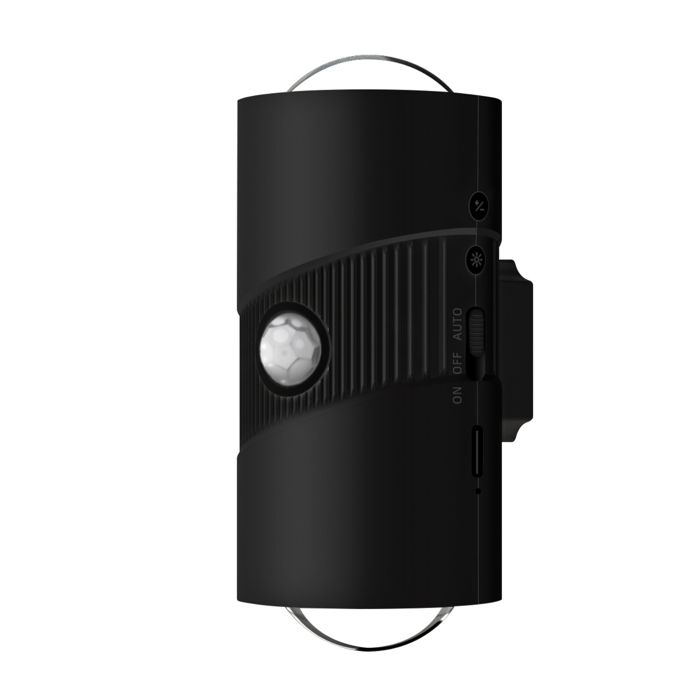 Lampe dambiance RGB capteur de mouvement veilleuse intelligente contrôle lumineux USB magnétique murale projecteur noir