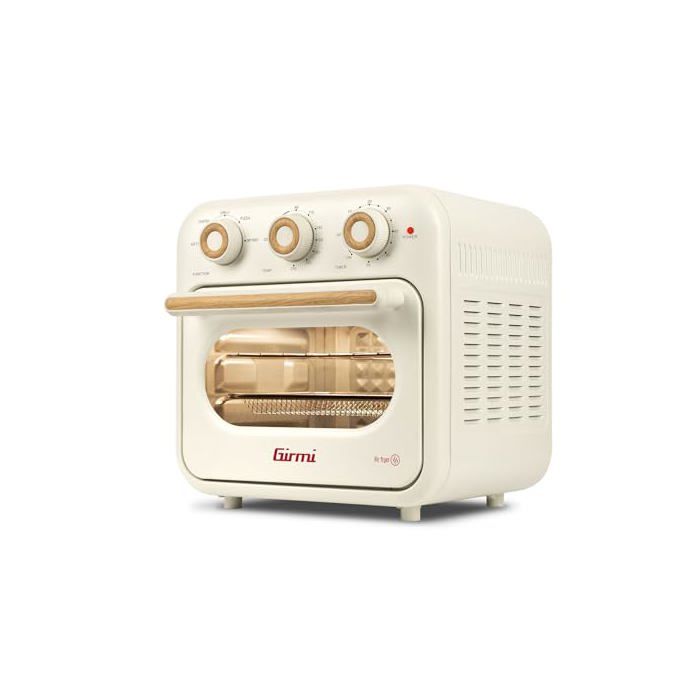 Friteuse à air - GIRMI - 14L 5-en-1 - 1300W - Ventilateur puissant - Temp. 230°C