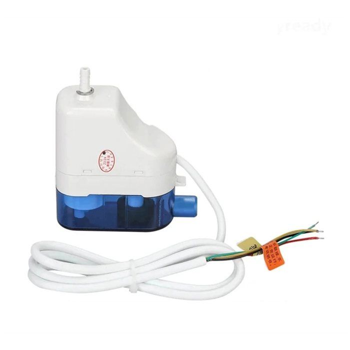 Pompe de Relevage de Condensats Automatique Ultra-Silencieuse -40C 1 à 3 Prises pour Climatiseur sur Crochet