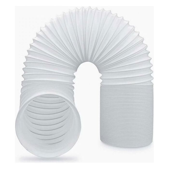 Tuyau dévacuation air climatiseur mobile - PZCC - Polypropylène renforcé - Anneau en acier - Ø15 cm longueur extensible 100 cm