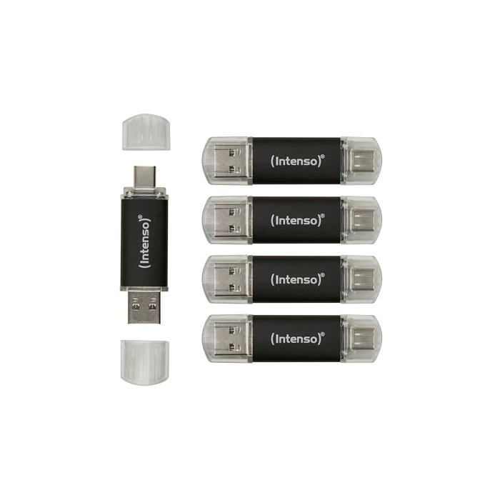 Clé USB Intenso Twist Line USB A et USB C 70 Mo/ - vue 2
