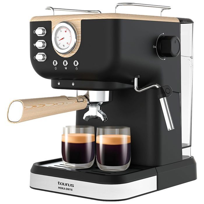 Cafetière Espresso Taurus 1 5 20 Bars avec mousseur et chauffe tasses - vue 1