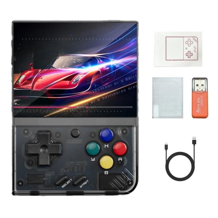Gris foncé - Mini console de jeux vidéo rétro portable, 800 jeux en 1