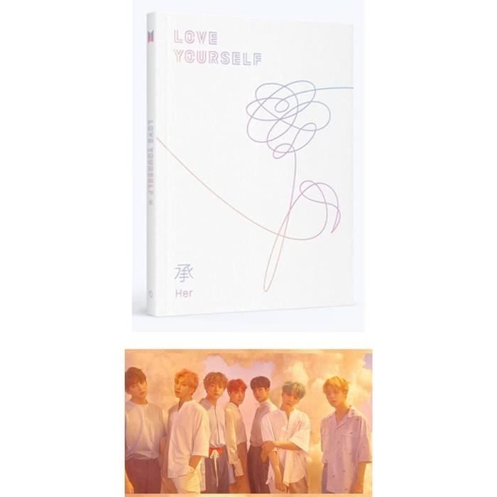 5th Mini Album Love Yourself 承 'HER' CD+Photobook+Photocard+Poster+etc NEW BTS 