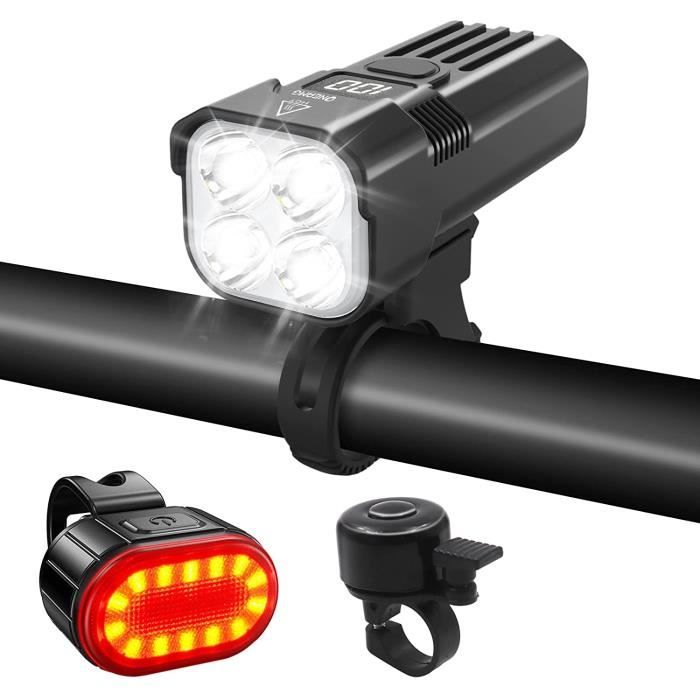 Eclairage clearance velo rechargeable