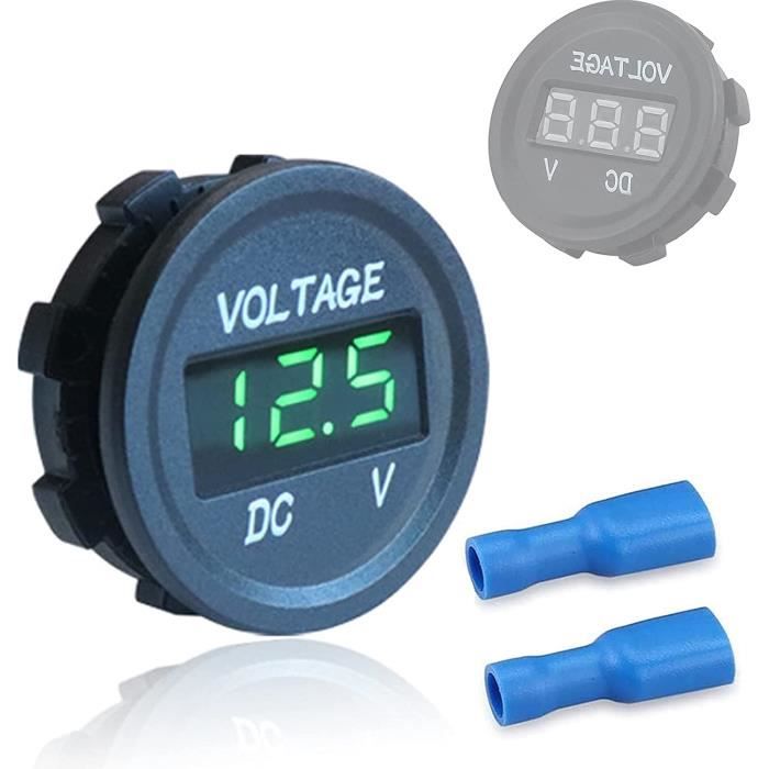12V24V DC Tension Batterie Affichage Numérique Voltmètre Universel avec Affichage numérique LED