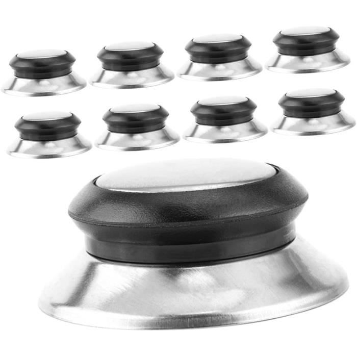 Poignée du couvercle 4 pièces bouton de couvercle de pot couvercle  universel bouton de remplacement couvercle de casserole - Cdiscount Maison