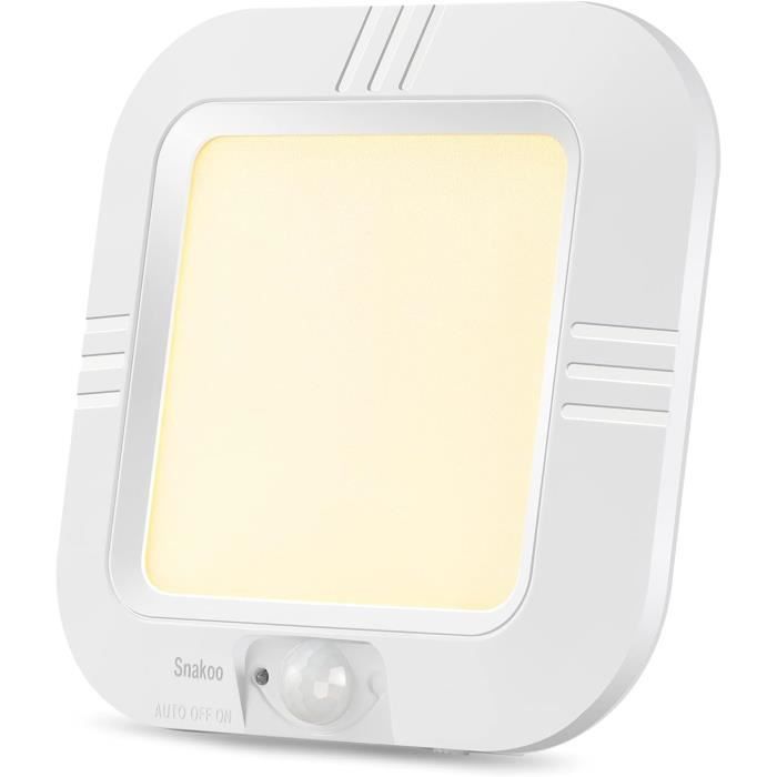 Plafonnier Rechargeable Avec Détecteur De Mouvement Et Télécommande - 5 Couleurs, Luminosité Réglable, Magnétique, 8000 MAh