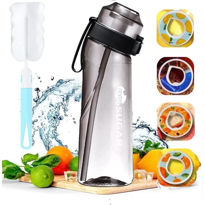 AirUp Gourde Saveur Pods Bouteille, Air Gourde Up Bouteille 650Ml Avec De 4 Capsules De Saveur
