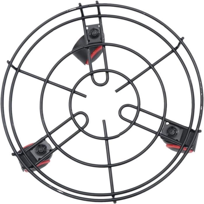 Kowaku Caddie à Pots Avec Roulettes, Support Roulant Pour