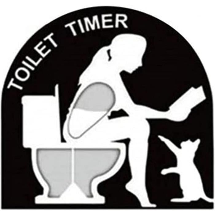 Toilet Timer, 5 Minuterie Toilette Sablier Minuterie Gagnez Du Temps  Enfants Brossage Minuterie, Cadeaux Drôles Pour Hommes, [H1515] - Cdiscount  Maison