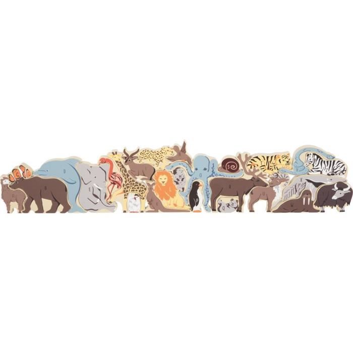 Lot de 3 puzzles neufs en bois d'animaux de Pénélope (Neuf avec emballage d'origine) à Rossens