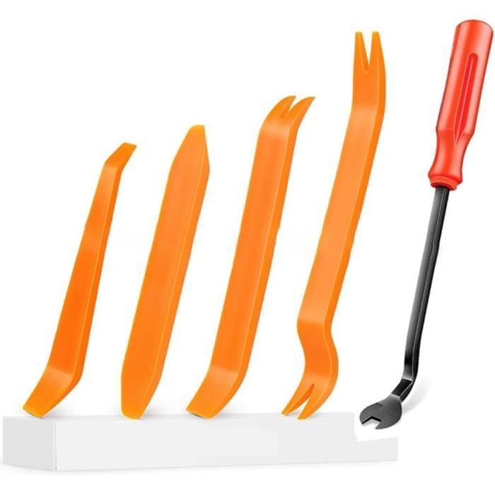 Kit D'outils En Plastique Pour Fixations De Panneaux De Porte - 5 Pièces - Neuf