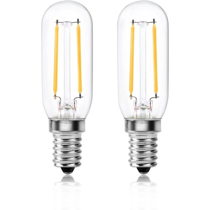 3W Ampoule Pour Hotte Aspirante E14 T25 Led Ampoule De Hotte Blanc Chaud 2700K 30W De