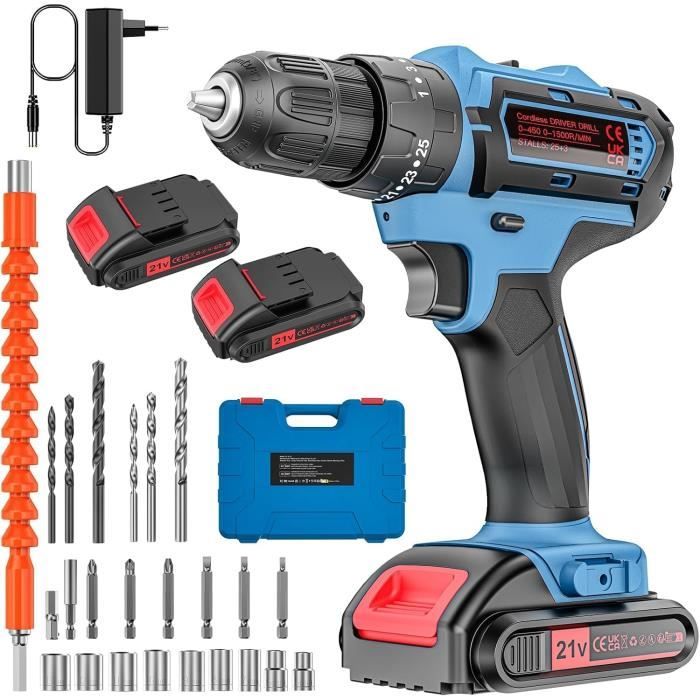 PERCEUSE VISSEUSE SANS FIL 21V – KIT COMPLET PROFESSIONNEL 🔥 | New | CFA24,900 | Dakar, Dakar Region