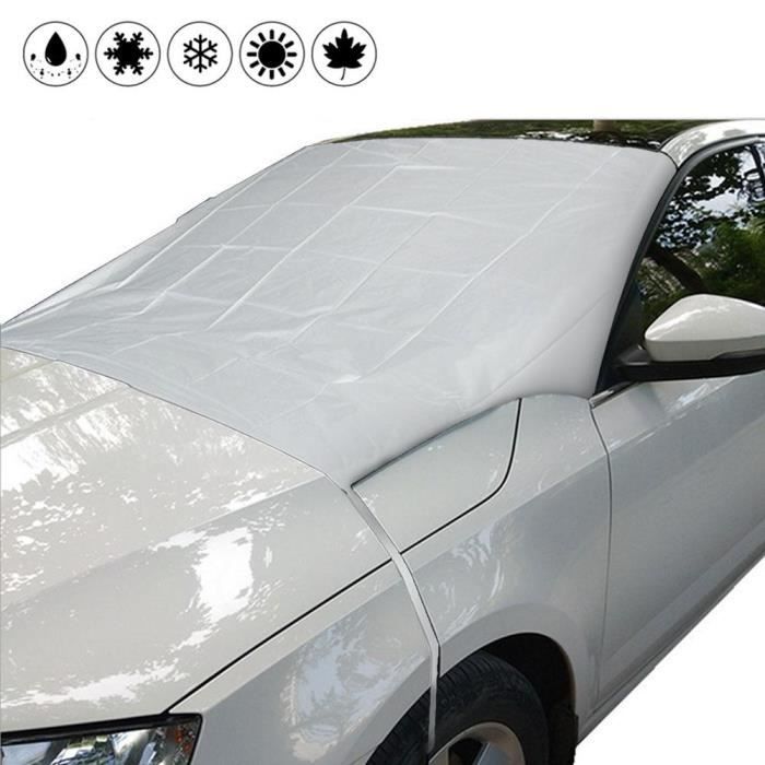 Couverture pare-brise voiture magnétique protecteur anti-poussière glace givre