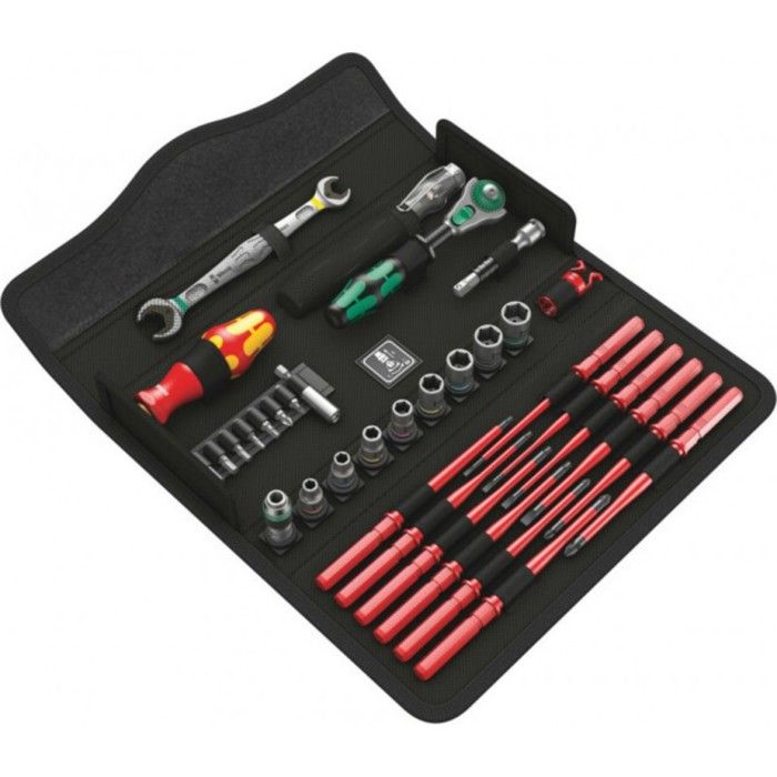 Outils de maintenance - WERA - Kraftform Kompakt - 35 pièces - VDE - Isolé
