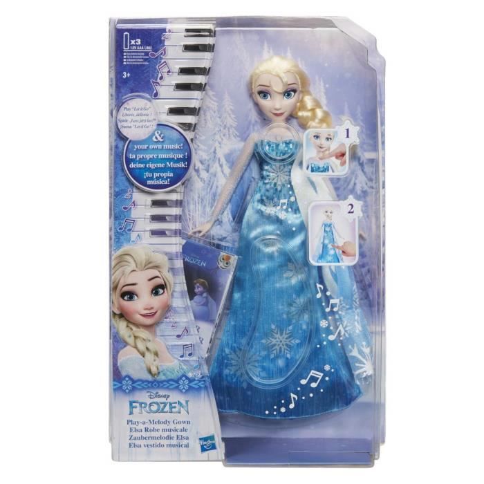 Disney Montres - Poupée Reine des Neiges Elsa deluxe - 55080 - Poupées -  Rue du Commerce