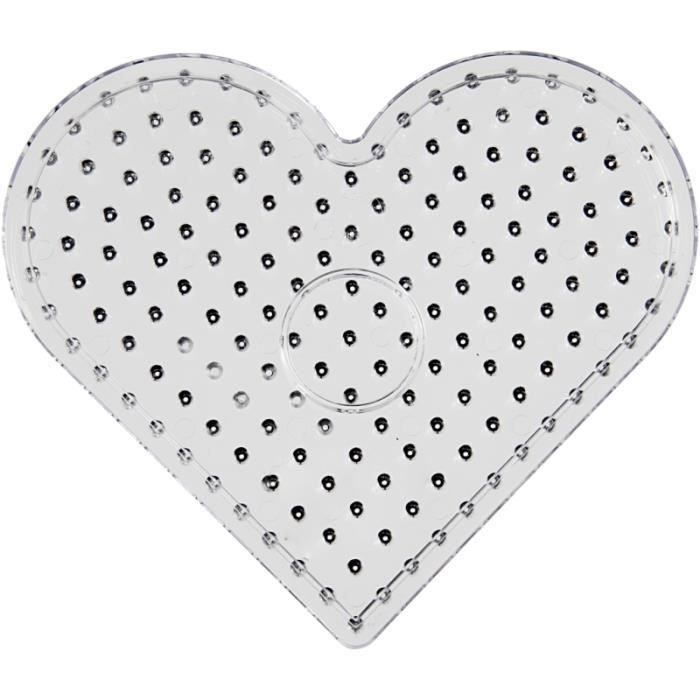 Lot De 10 Plaques De Perles à Repasser 5 Mm – Formes Variées (Carré, Cœur, Étoile) Pour DIY Créatif