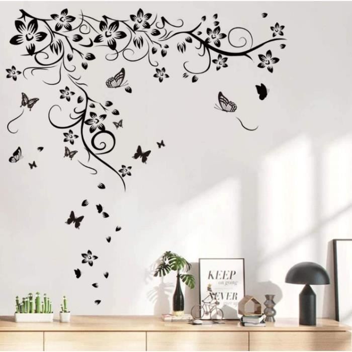 Stickers muraux relief papillon - Cdiscount