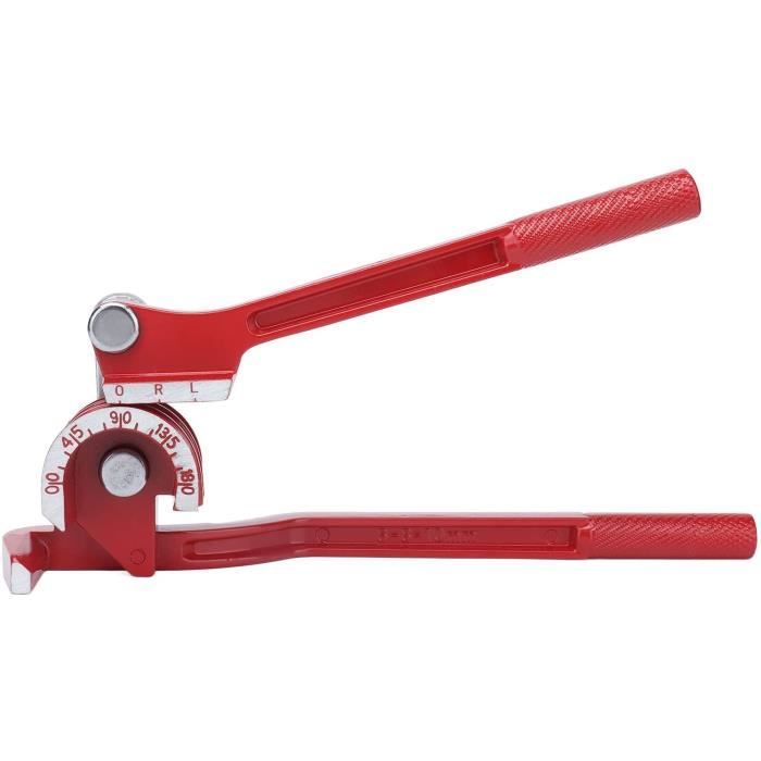 Cintreuse De Tubes 3 En 1 – 1/4", 3/8", 1/2" | Outil Manuel 0-180° Pour Cuivre & Aluminium – Climatisation, Frigo, Hydraulique