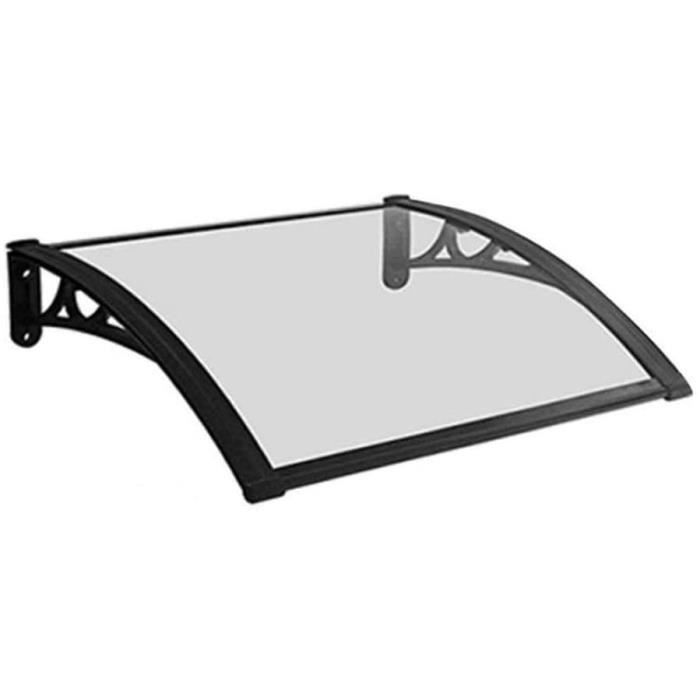 Auvent De Porte Et Fenêtres ,Marquise Solaire Abri Invisible ,Auvent Voûté,Polycarbonat De Protection UV, Marquise De Porte D'Entrée,Marquise D'accueil ,Épissage Facile ( Size : 40*180cm/15.7*70.8in
