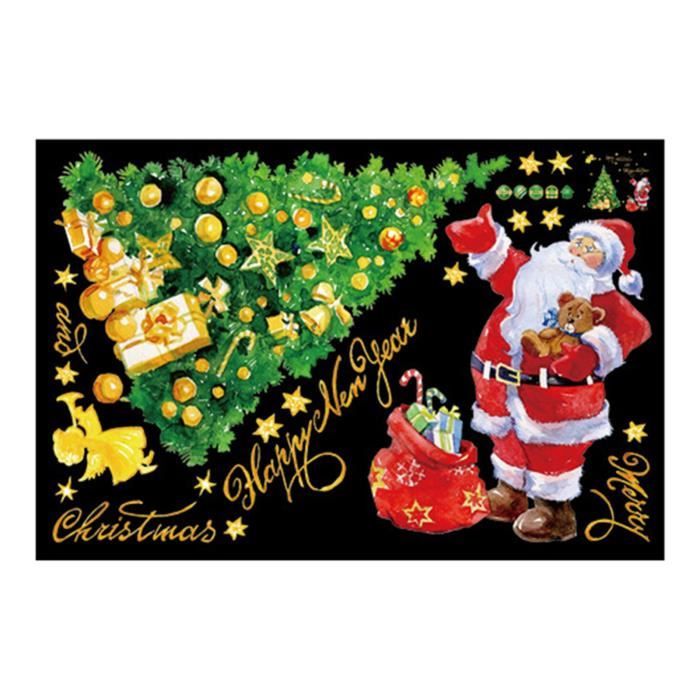 Décoration de Noël Autocollant Vitrine Vitrine Autocollant Sapin de Décoration de Noël Autocollant Vitrine Vitrine Autocollant Sapin de