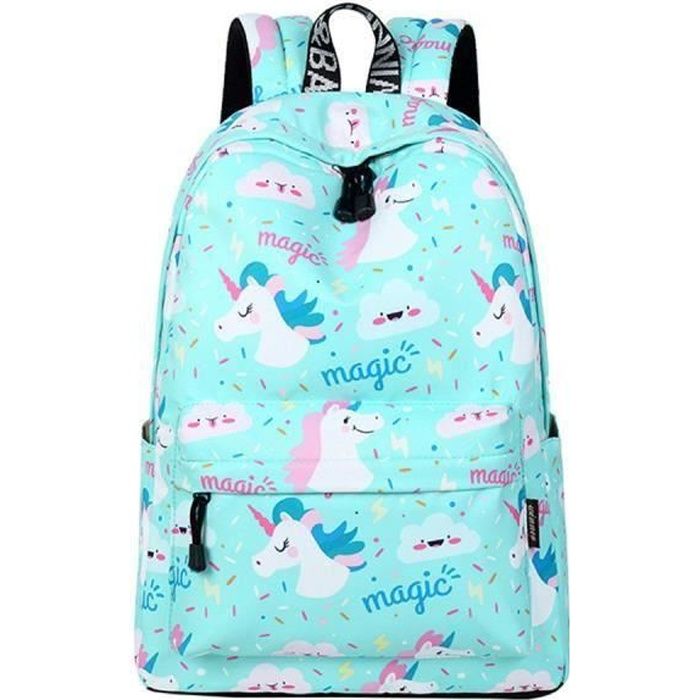 1pcs Sac A Dos De Fille Mignon Dessin Anime Licorne Modele Ecole