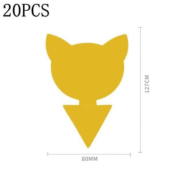 Autocollant Fenêtre Sapin De Noël Doré – 65 X 45 Cm – Déco Vitrine Réutilisable Sans Trace – Sticker Mural Double Face