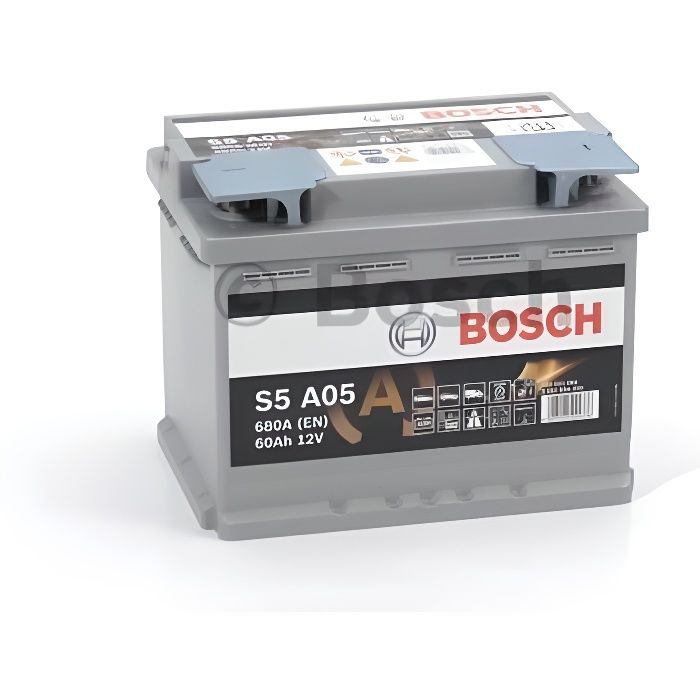 BOSCH Batterie Auto S5A05 60Ah 0092S5A050