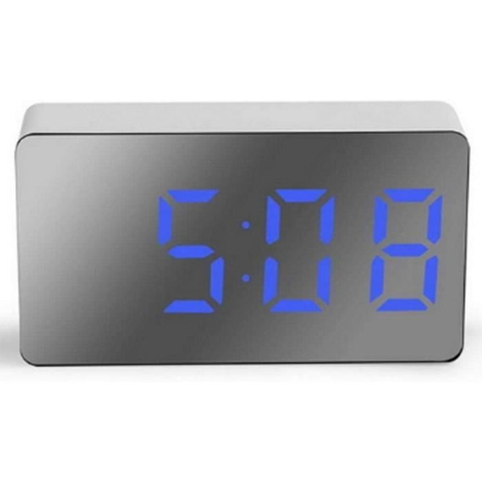 Radio Reveil Digital, Réveil Numérique, LED Horloge Digitale, avec 2 Modes d'Alarme, Minuterie, Réveil Digital avec Gradateur Continu | Leroy Merlin Radio Reveil Digital, Réveil Numérique, LED Horloge Digitale, avec 2 Modes d'Alarme, Minuterie, Réveil Digital avec Gradateur Continu | Leroy Merlin
