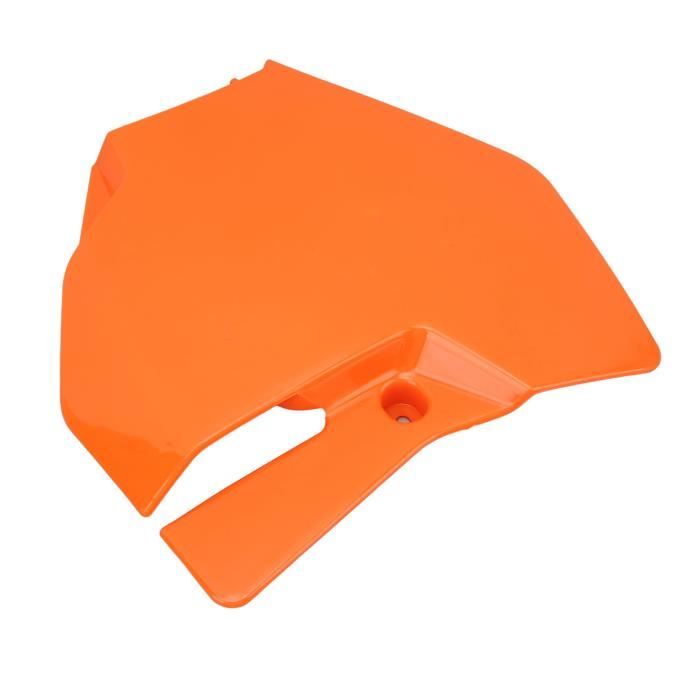 Plaque Immatriculation Avant Moto KTM - ABS Blanc Pour EXC/SX/XC Modèles