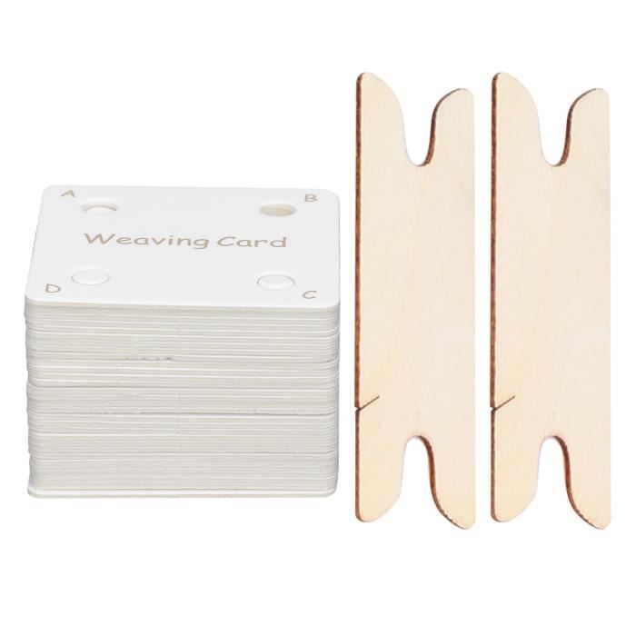 Kit de tissage de table en bois - Machine à tricoter à la main - Densité de tissage réglable et largeur de tissage maximale de 20 cm - Art créatif de tissage
