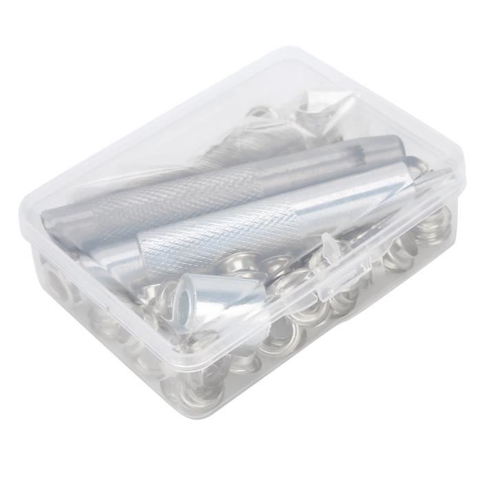 Lot De 8 œillets Passepoilés Pour Rail De Fixation - Taille 5/6 Mm Et 7/8 Mm, Idéal Pour Tente, Auvent, Camping-car - 1