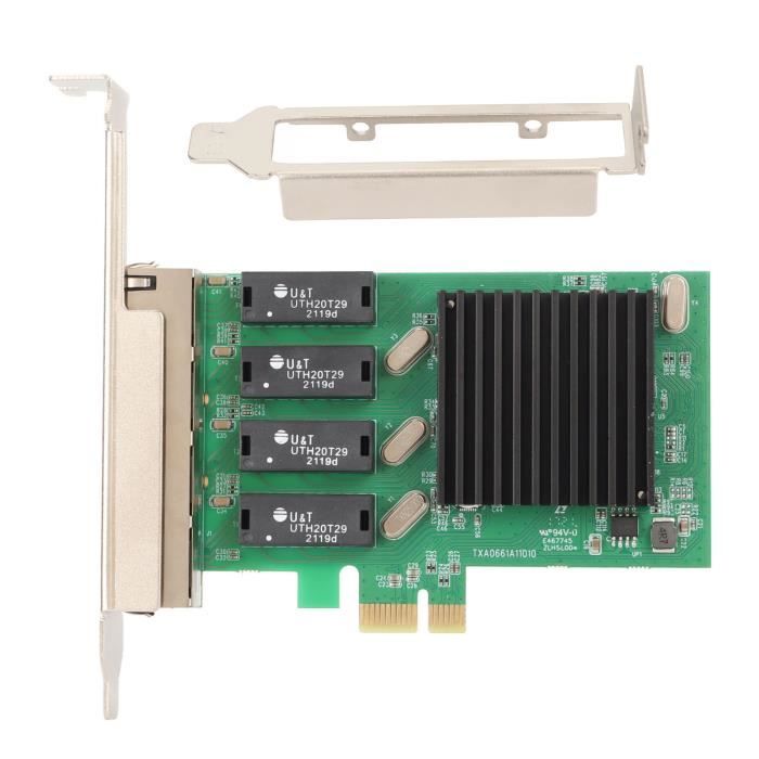 carte-r-seau-pcie-4-ports-gigabit-ethernet-pour-serveur-de-bureau
