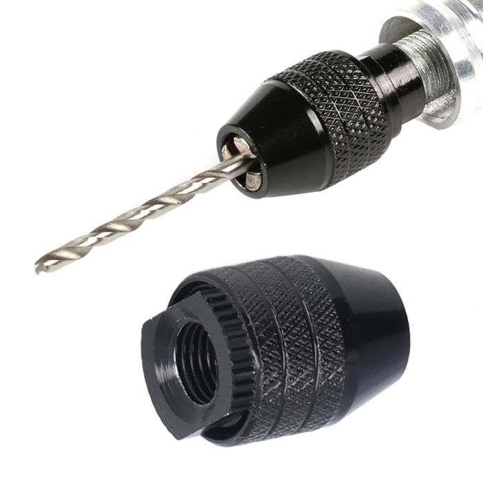 Kit De Forets électriques En Laiton, Adaptateur De Mandrin, Collet 0,5-3 Mm, Mini Mandrin Sans Clé Pour Moteur 775, Ensemble De Mandrins En Cuivre