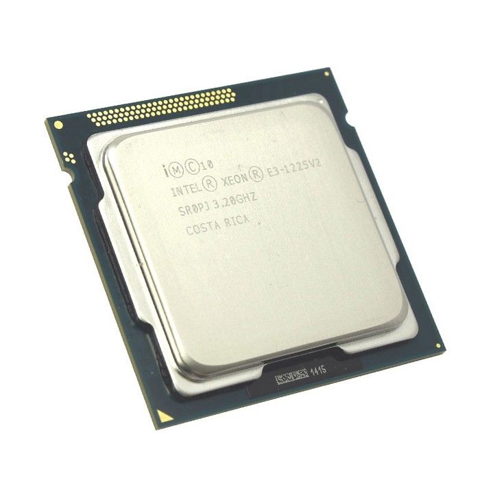 Processeur CPU Intel Xeon E3-1225 v2 SR0PJ 3.2Ghz 8Mo Quad Core FCLGA1155 5GT/s